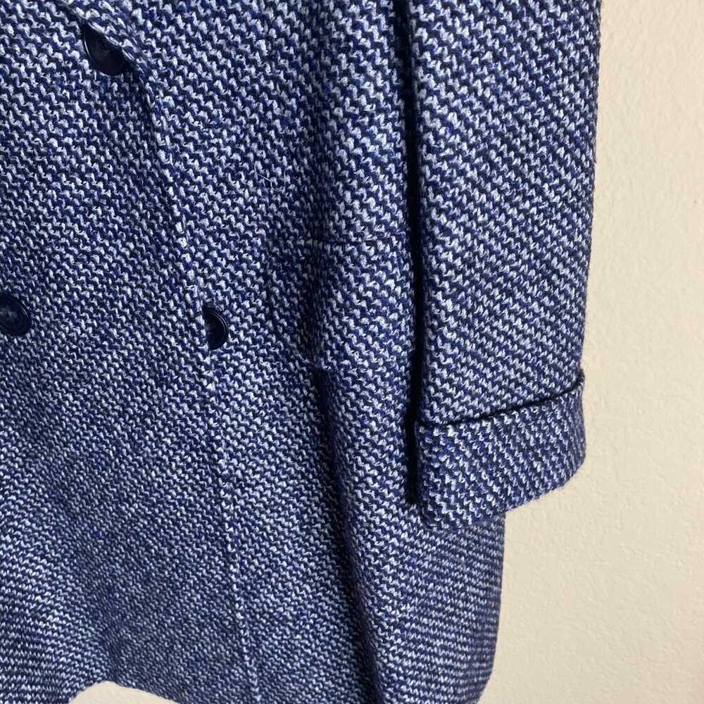kiton cashmere blend tweed coat - Picture 4 of 5